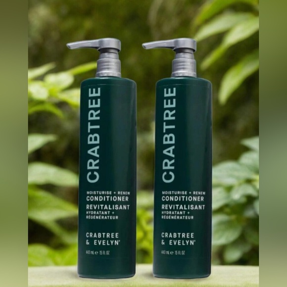 (2 PACK) CONDITIONER ONLY MOISTURISE + RENEW BY CRABTREE & EVELYN - 15 FL. OZ - Picture 1 of 7